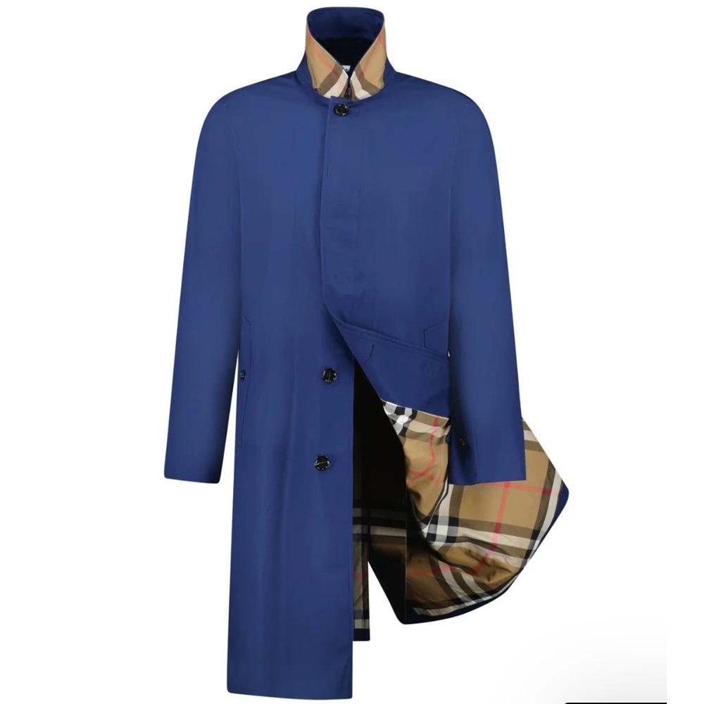 Burberry‎ Pennan 100% Cotton Trench Coat with check lining.  IT 54 US 44